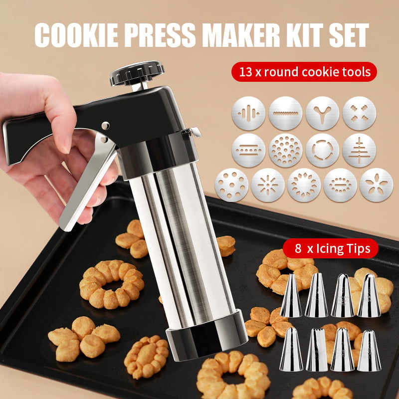 Stainless Steel Cookie Press Set – product image