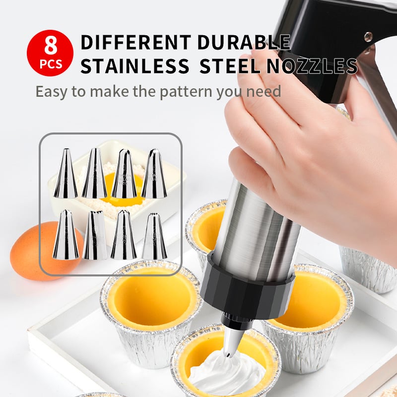 Stainless Steel Cookie Press Set – product image