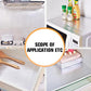 ✂️ Cut-to-Fit Aluminum Foil Liner for Walls & Cabinets