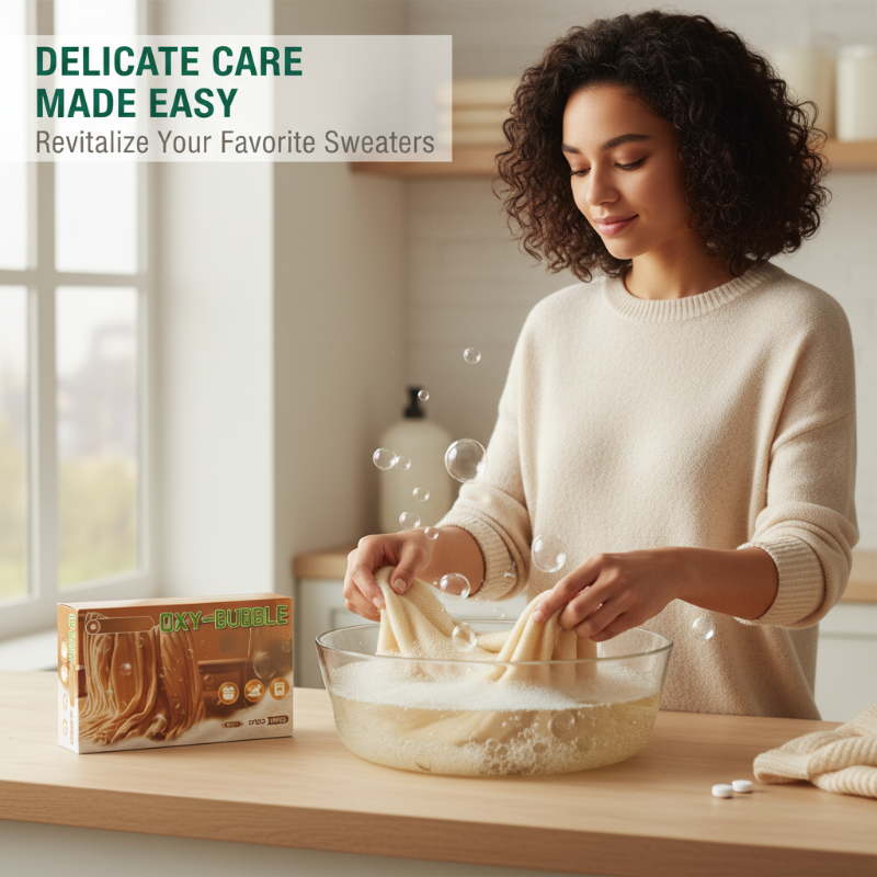 Effervescent Tablets for Sweater Care – product image