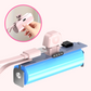 Portable High-Capacity Power Bank with Built-in Cables