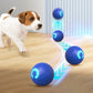 🎾 Rechargeable Self-Moving Dog Ball with Colorful LED Lights
