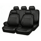 📢📢50% OFF !! ⏰Universal Quilted Seat Covers – Airbag Safe & Faux Leather Design