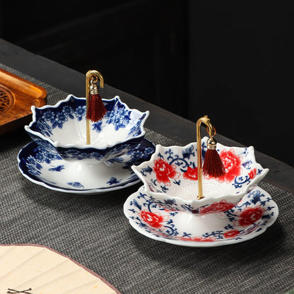 Ceramic Umbrella Tea Strainer Set – product image