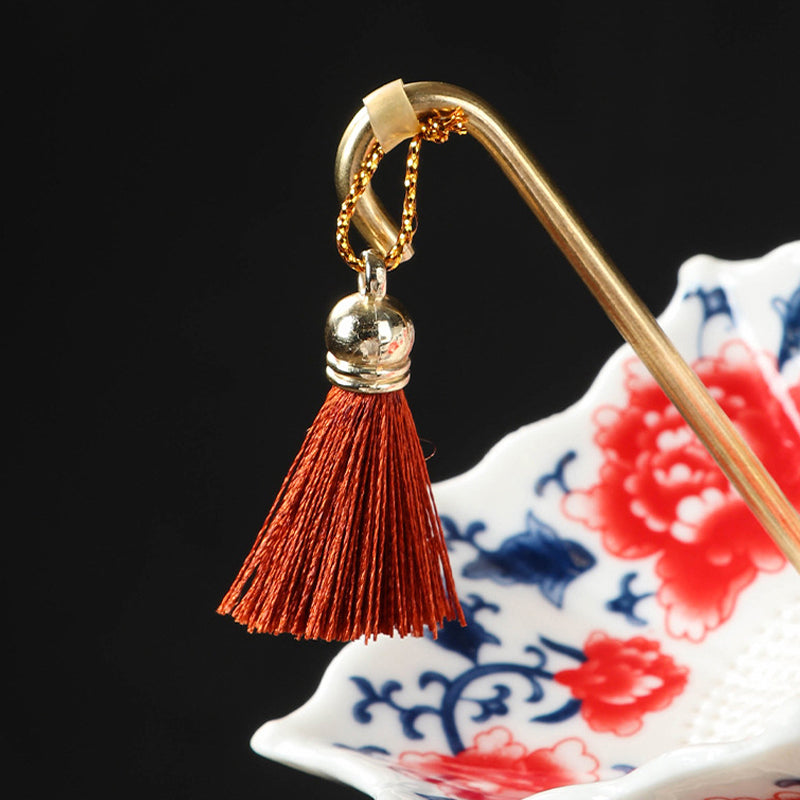Ceramic Umbrella Tea Strainer Set – product image