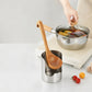 ⏳Time-Limited Special⏰Multi‑Functional Kitchen Utensil Holder, Stainless Steel Organizer, for Spoons, Pot Lids & Cooking Gadgets, Countertop Kitchen Storage