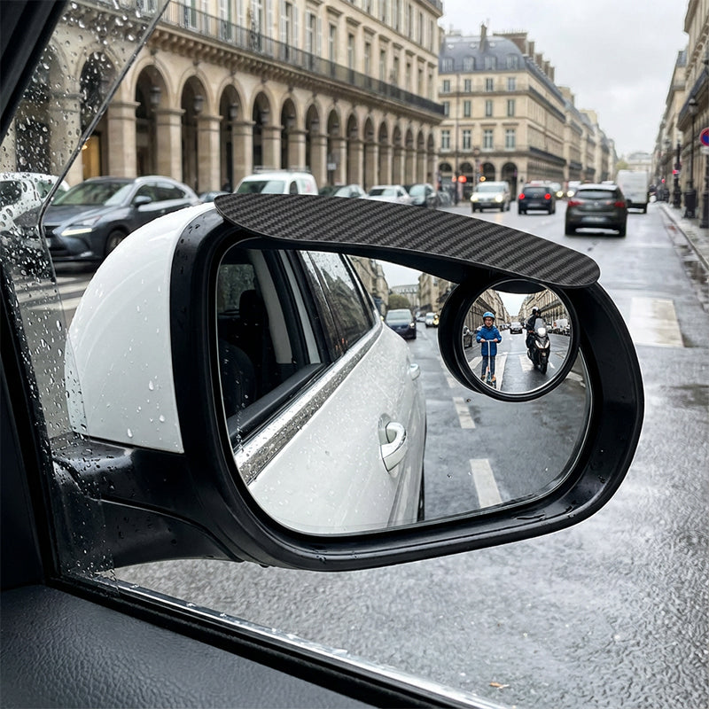 Blind Spot Mirrors with Rain Visors – product image