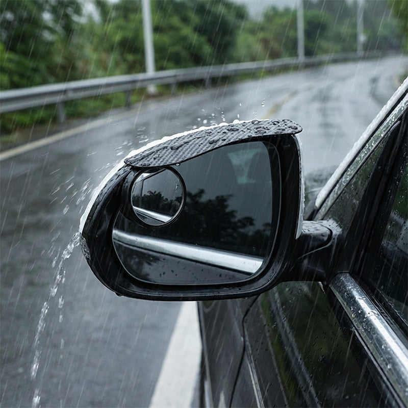 Blind Spot Mirrors with Rain Visors – product image