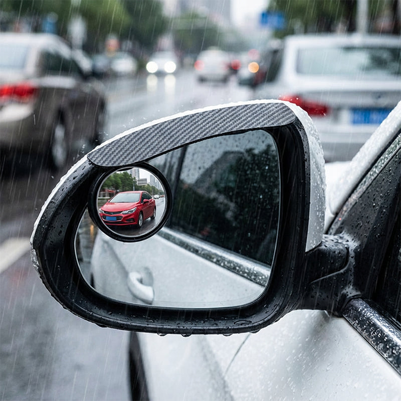 Blind Spot Mirrors with Rain Visors – product image