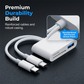 💾 5-in-1 Memory Card Reader for Everyday File Transfers Reader for iPhone/iPad Cameras, Supports SD/TF, Android Devices Compatible, 2-Way Sync & Tracking Camera Viewer