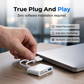 💾 5-in-1 Memory Card Reader for Everyday File Transfers Reader for iPhone/iPad Cameras, Supports SD/TF, Android Devices Compatible, 2-Way Sync & Tracking Camera Viewer