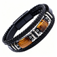 Braided PU Leather Bracelet – product image