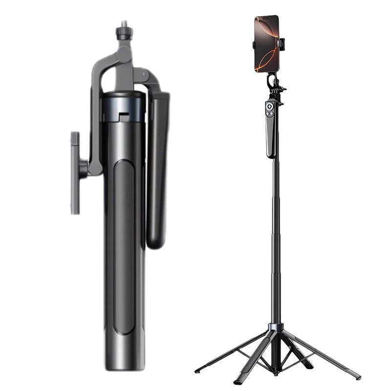 Extendable Selfie Stick with Quadpod – product image