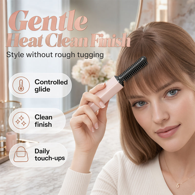 Cordless Mini Bang Styling Comb – product image