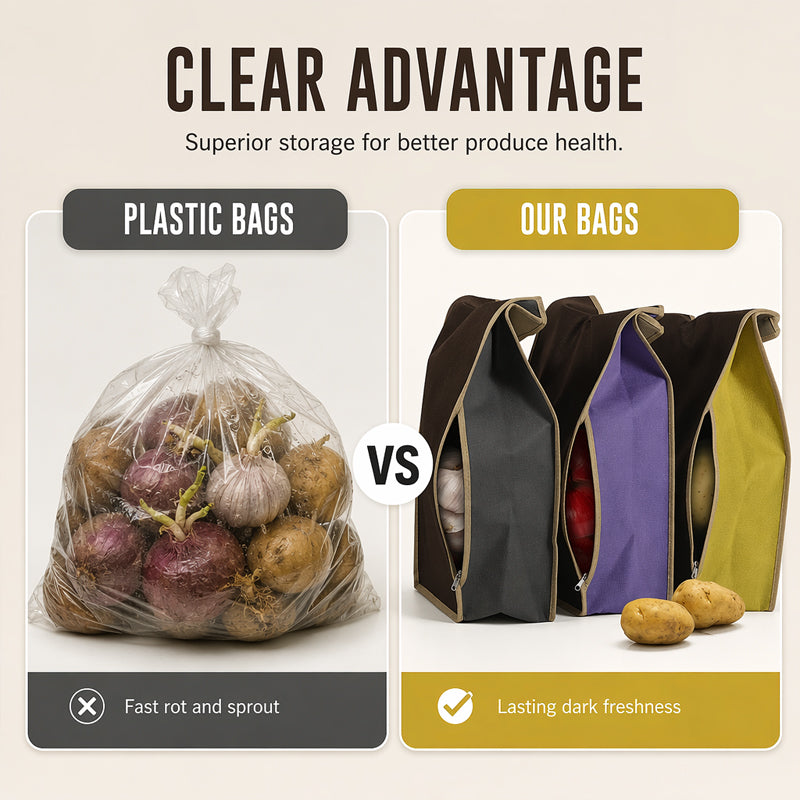 Breathable Potato and Onion Storage Bag – product image