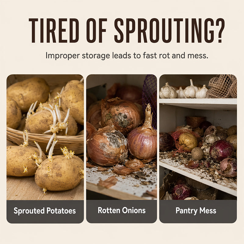 Breathable Potato and Onion Storage Bag – product image