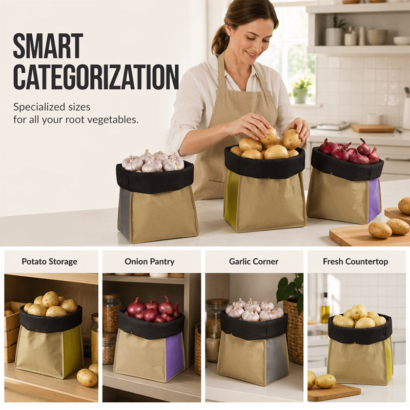 Breathable Potato and Onion Storage Bag – product image