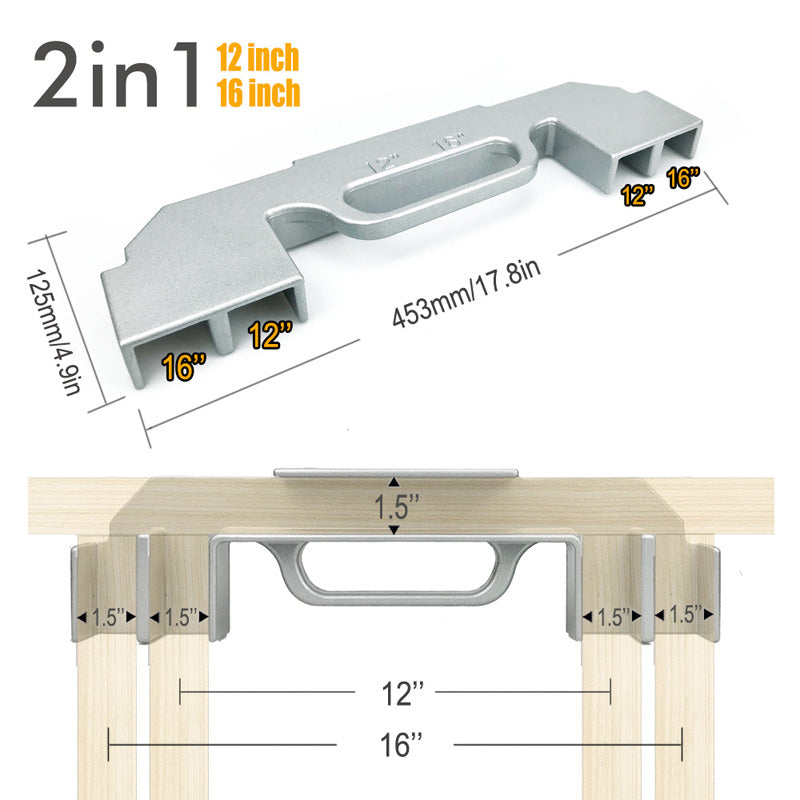 Aluminum Stud Framing Layout Tool – product image