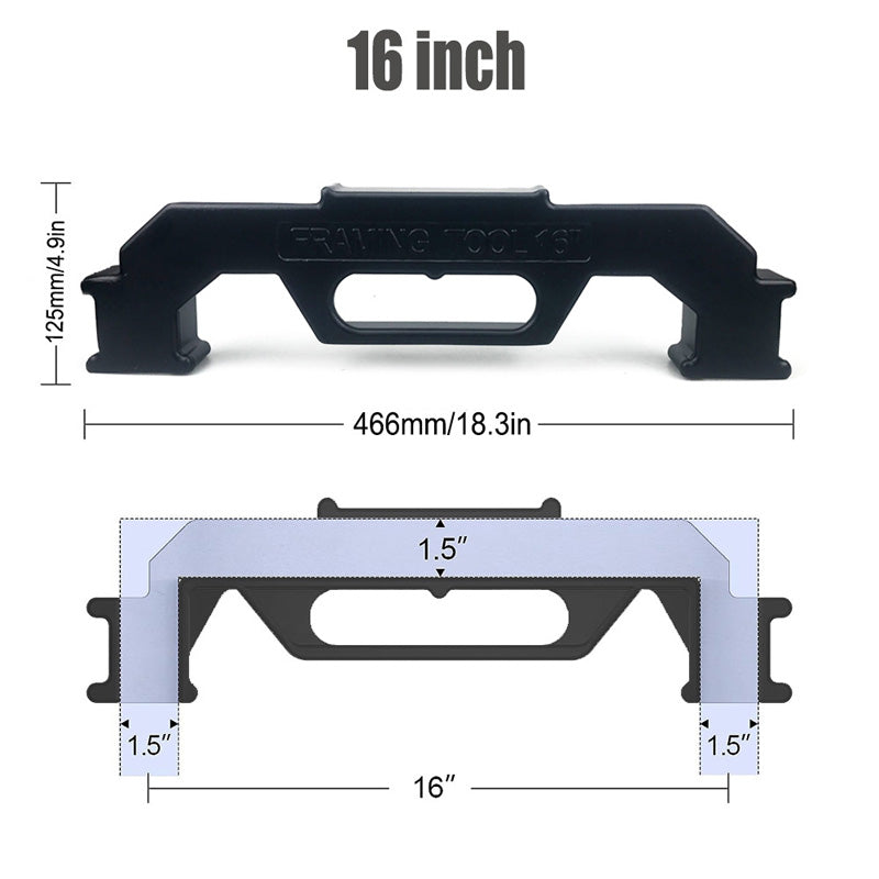 Aluminum Stud Framing Layout Tool – product image