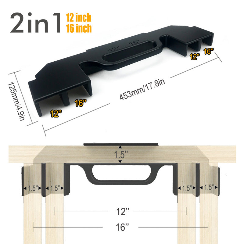 Aluminum Stud Framing Layout Tool – product image