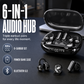 6-in-1 Wireless Sleep Earbuds with Charging Case