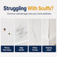 🏠 White DIY Wall Repair Cream for Drywall, Scuffs & Trim