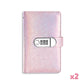 Glitter Password Lock Budget Binder
