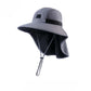 UPF 50+ Wide Brim Sun Hat with Neck Flap
