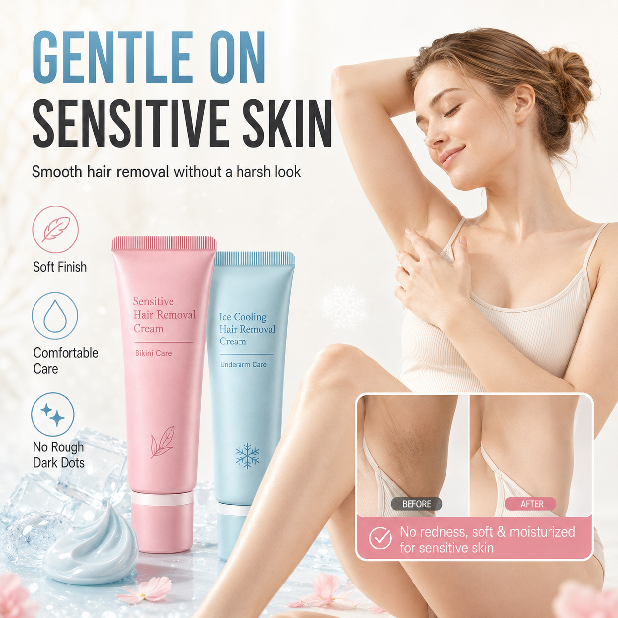Gentle Hair Removal Cream