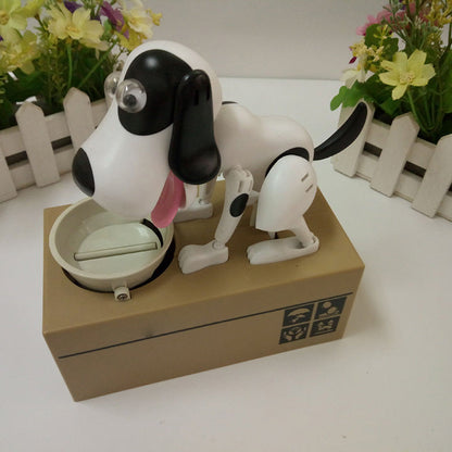 🐶 Interactive Dog Piggy Bank That Playfully “Eats” Coins