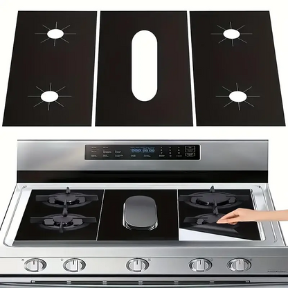 📢📢50% OFF !!⏰🎉 2026 Sale — Over 21,000 Sold! 🔥 Reusable Gas Stove Burner Protectors – Heat-Resistant to 260°C, Non-Stick, Easy Clean – Keeps Your Stove Looking New! ✨
