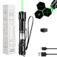 🔦 Rechargeable Red or Green Laser Pointer with Pattern Heads