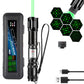 🔦 Rechargeable Red or Green Laser Pointer with Pattern Heads