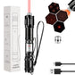 🔦 Rechargeable Red or Green Laser Pointer with Pattern Heads
