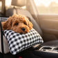 🐶 Center Console Dog Booster Seat with Safety Tether