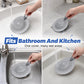 🚿 2-Pack Silicone Drain Hair Catchers for Bathrooms and Kitchens