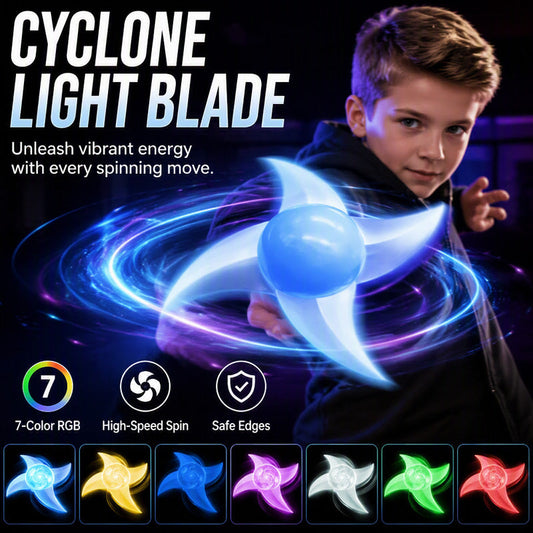 🌀 Light-Up Spinning Shuriken Cosplay Prop with Sound Effects