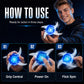 🌀 Light-Up Spinning Shuriken Cosplay Prop with Sound Effects