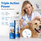🐾 Gentle Pet Ear Cleaner with Flexible Silicone Applicator