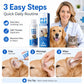 🐾 Gentle Pet Ear Cleaner with Flexible Silicone Applicator