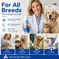 🐾 Gentle Pet Ear Cleaner with Flexible Silicone Applicator