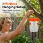 🐝 Hanging Outdoor Wasp Trap with Anti-Escape Entrance