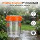 🐝 Hanging Outdoor Wasp Trap with Anti-Escape Entrance