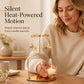 Decorative Gold Rotary Candle Holder