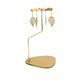 Decorative Gold Rotary Candle Holder