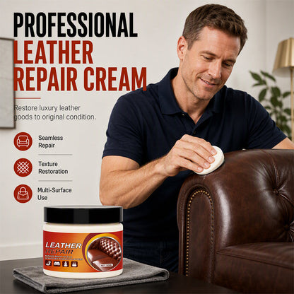 🛋️ Leather Scratch Repair Cream for Worn Furniture and Seats