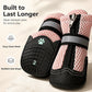 Breathable Mesh Dog Shoes with Reflective Details