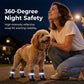 Breathable Mesh Dog Shoes with Reflective Details