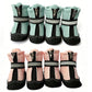 Breathable Mesh Dog Shoes with Reflective Details