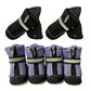 Breathable Mesh Dog Shoes with Reflective Details